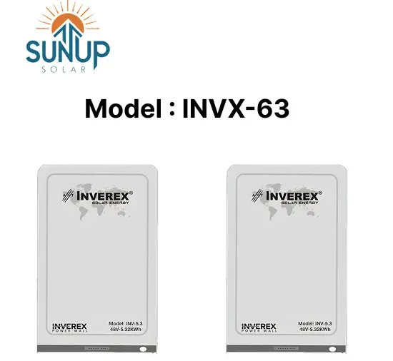 Inverex Power Wall 5.3KWh 48V 100AH Lithium Ion Battery (INVX-63)