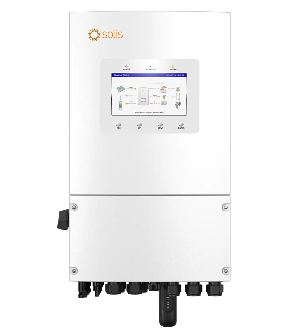 Solis 6KW Single Phase Hybrid LV Inverter Plus Model